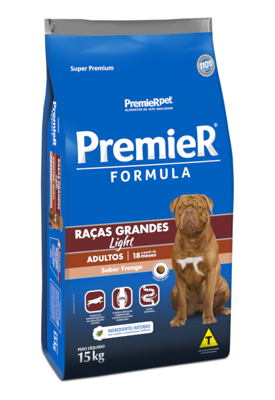PremieR Formula Cães Adultos Porte Grande e Gigante Light Frango