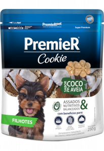 PremieR Cookie Cães Filhotes Coco e Aveia