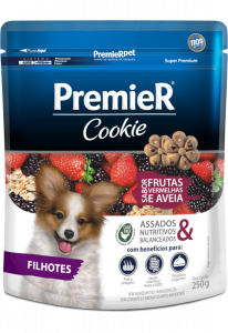 PremieR Cookie Cães Filhotes Frutas Vermelhas e Aveia