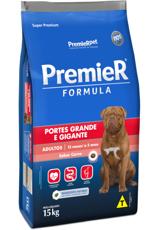 PremieR Formula Cães Adultos Porte Grande & Gigante Carne