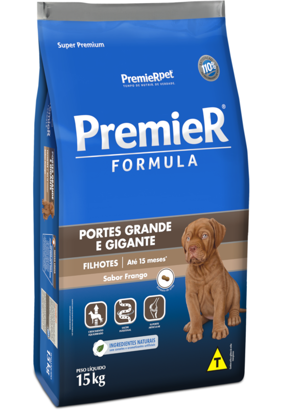 PremieR Formula Cães Filhotes Porte Grande & Gigante Frango