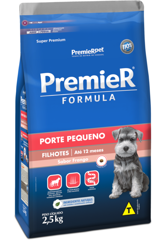 PremieR Formula Cães Filhotes Porte Pequeno Frango