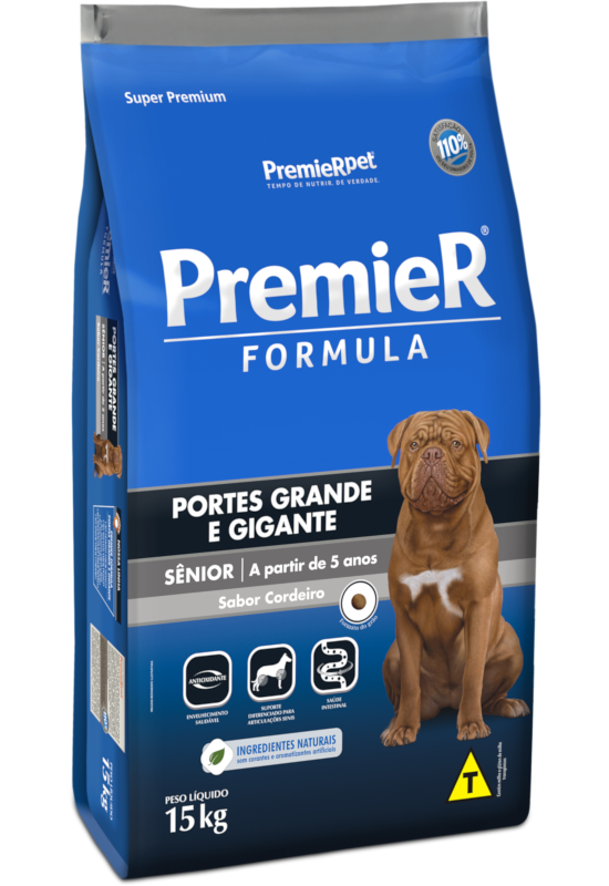 PremieR Formula Cães Seniores Porte Grande e Gigante Cordeiro