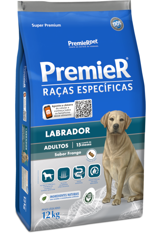 PremieR Raças Específicas Cães Adultos Frango Labrador