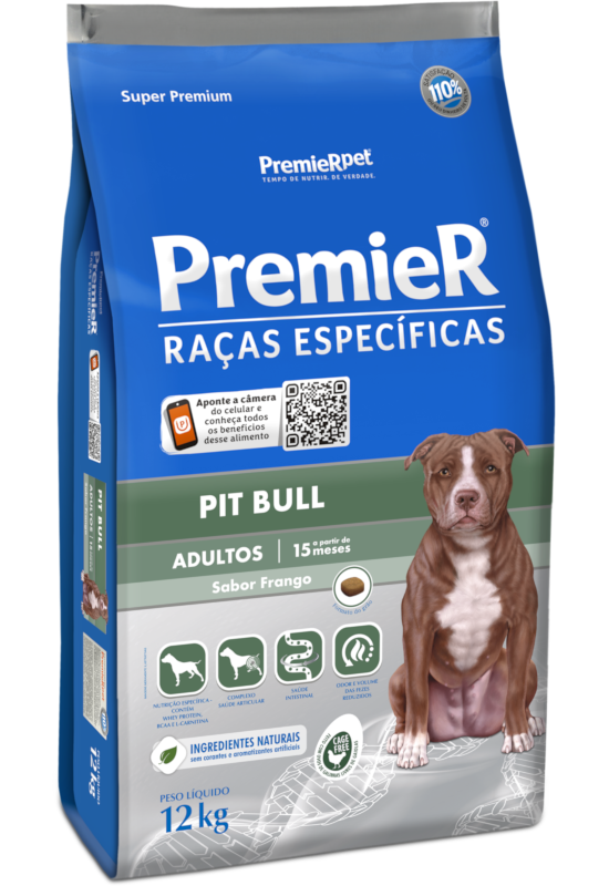 PremieR Raças Específicas Adultos Frango Pit Bull
