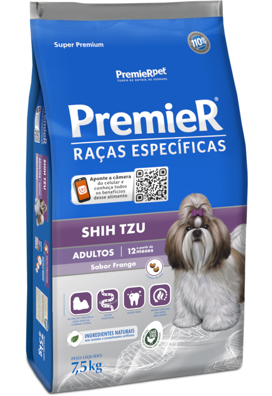 PremieR Raças Específicas Shih Tzu Adultos Porte Pequeno Frango