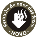 Redução de odor das fezes