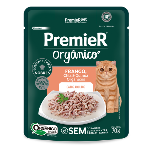 PremieR Orgânico – Gatos
