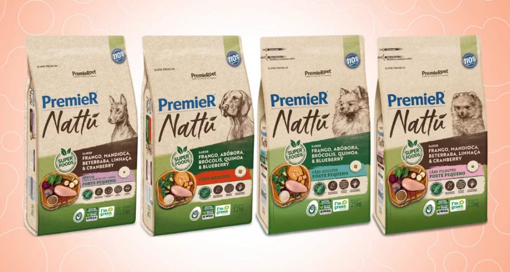 Lançamento de PremieR Nattu Cães