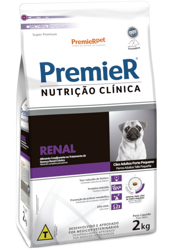 PremieR Nutrição Clínica Cães Adultos Porte Pequeno Renal