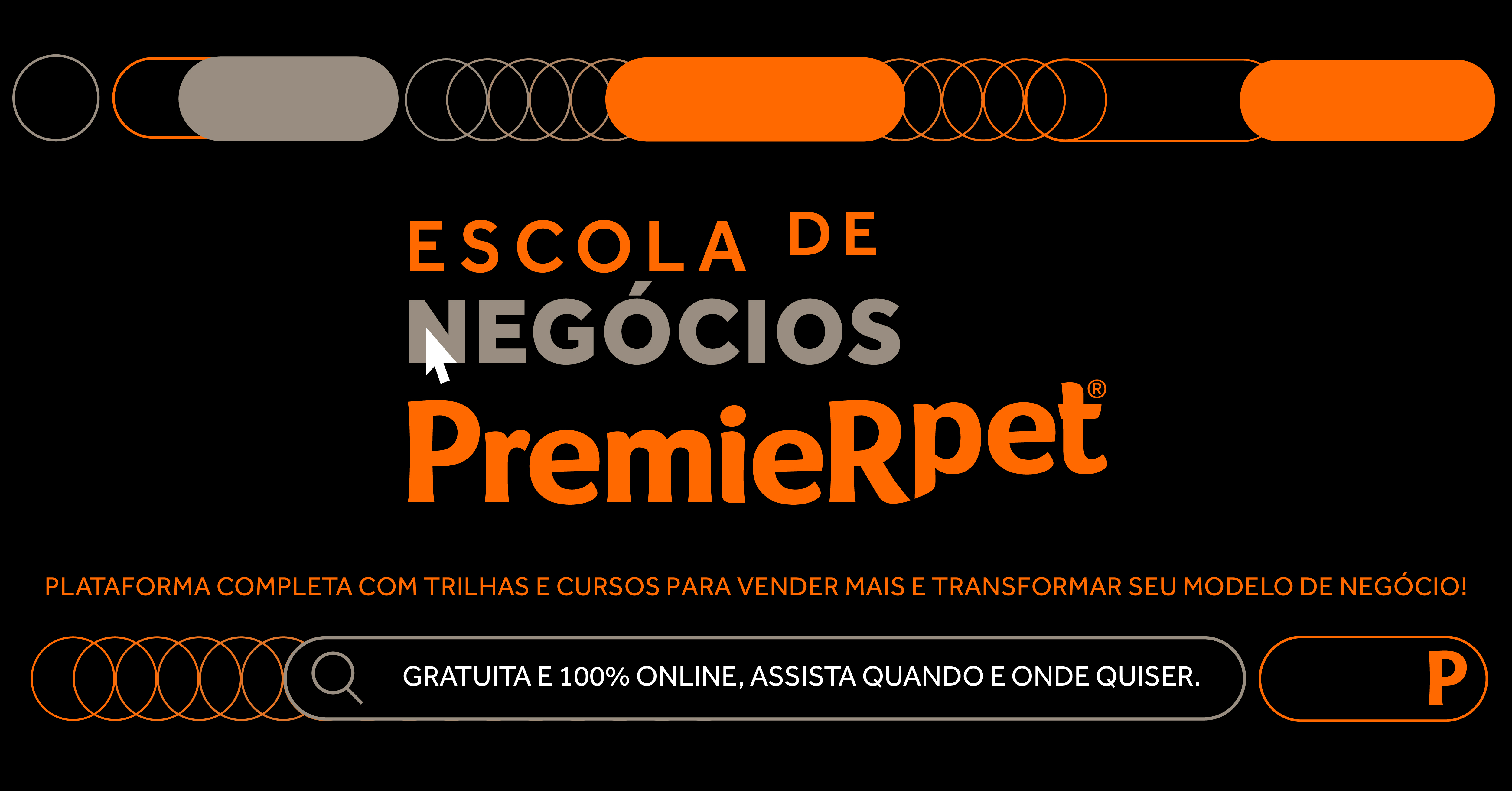 Logotipo Escola de Negócios PremieRpet